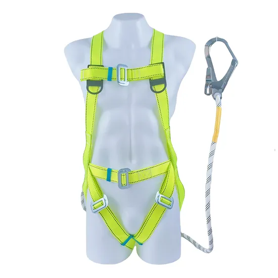Safety Harness CE En361 Polyester Full Body Harness Fall Protection Harness PPE Fall Protection 