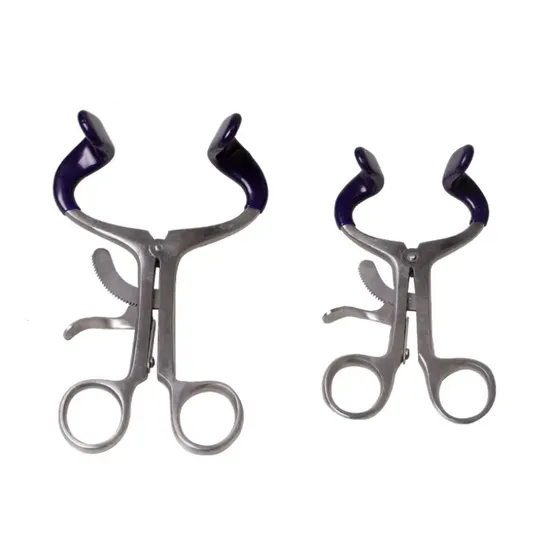 Stainless Steel Surgical Mouth Opener Lip Retractor Dental Mouth Gag 